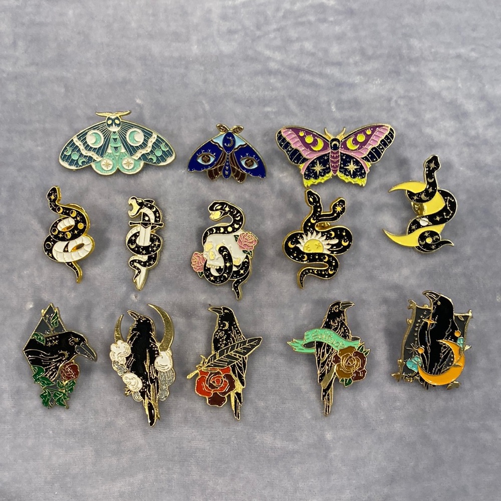 Witchy Enamel Pin 34-46